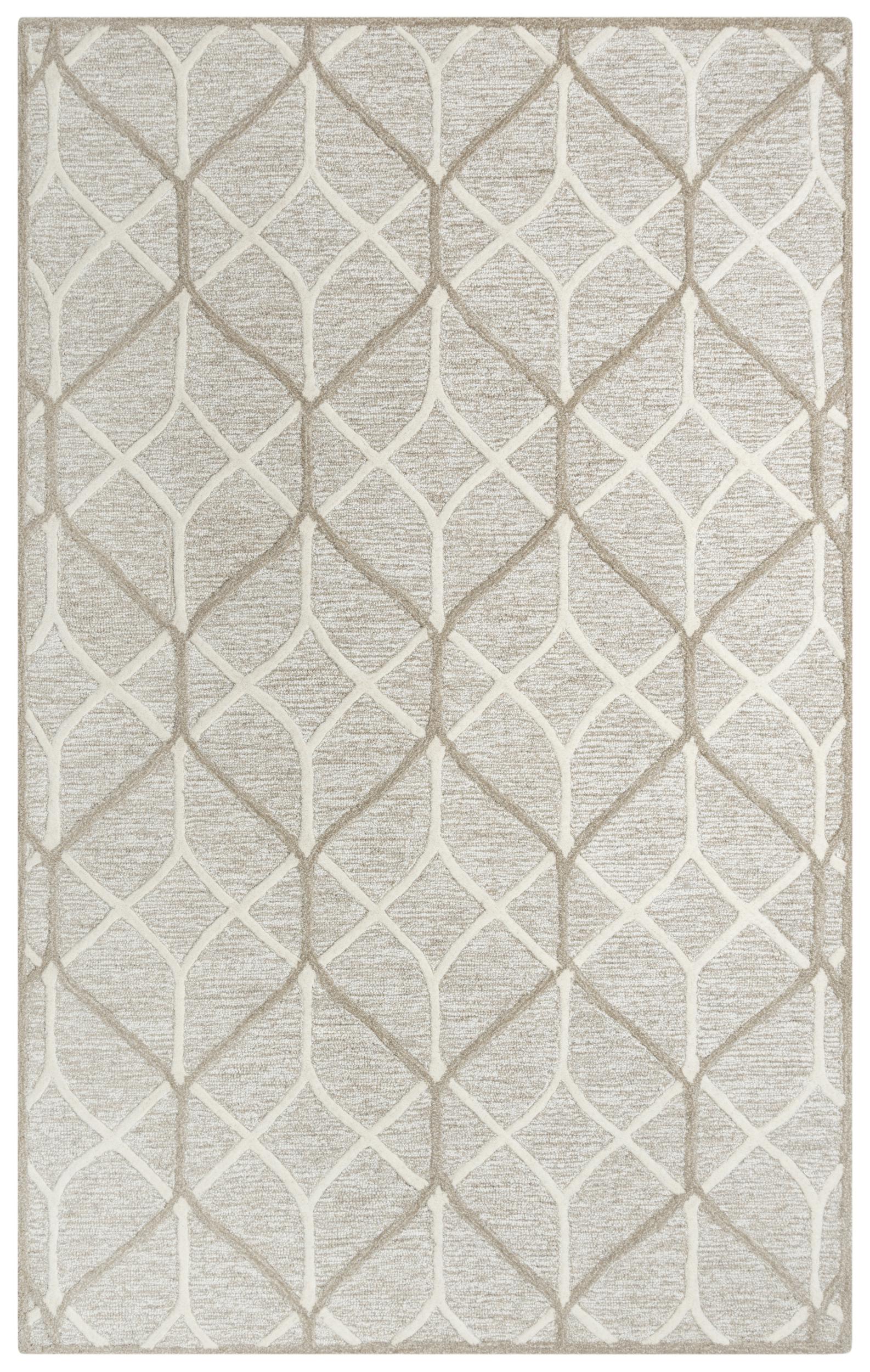 Ava A06102 Brown Hand Tufted Rug - Rizzy – Rug Gallery Outlet