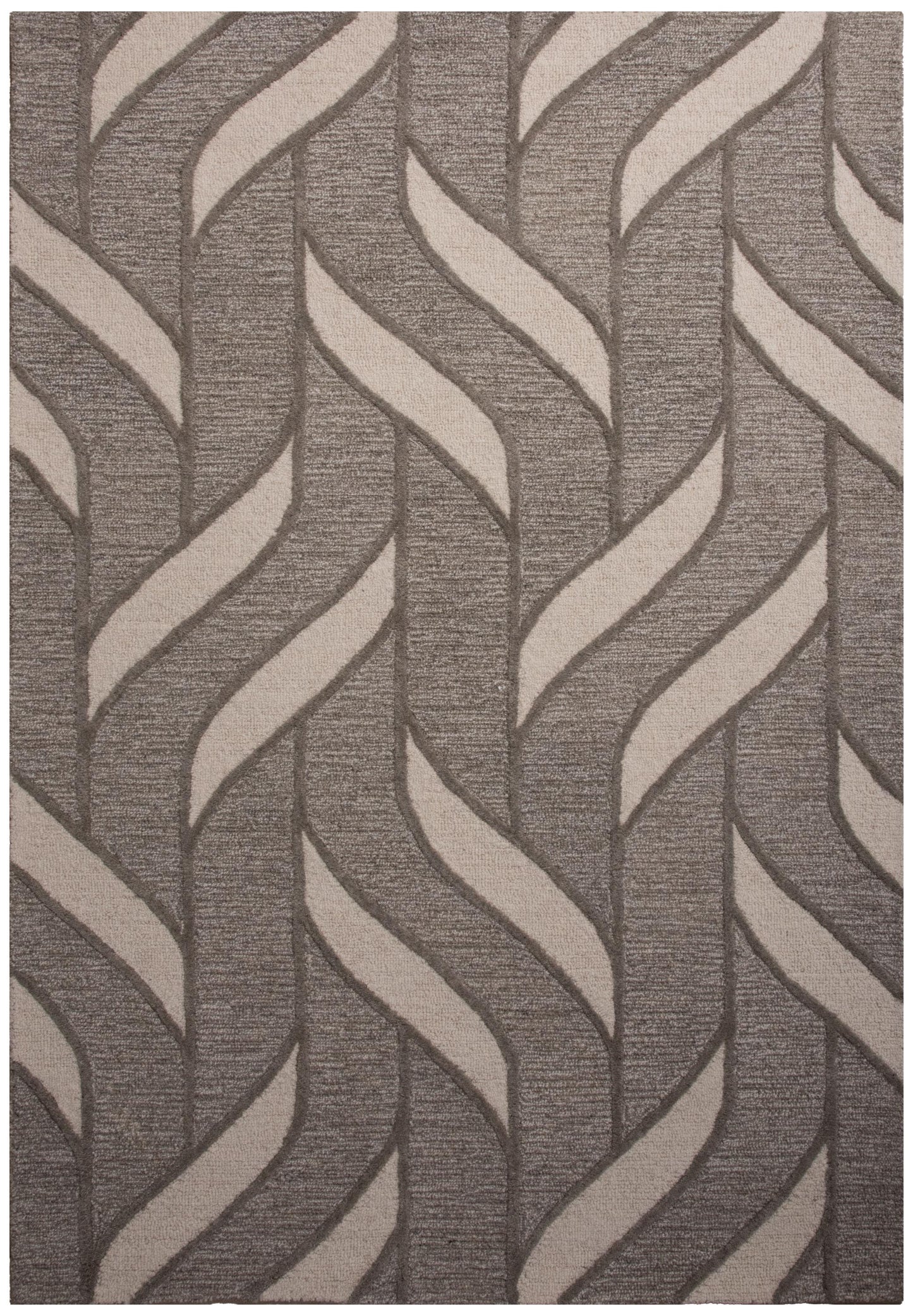 Lofton A07204 Gray Hand Tufted Rug - Rizzy