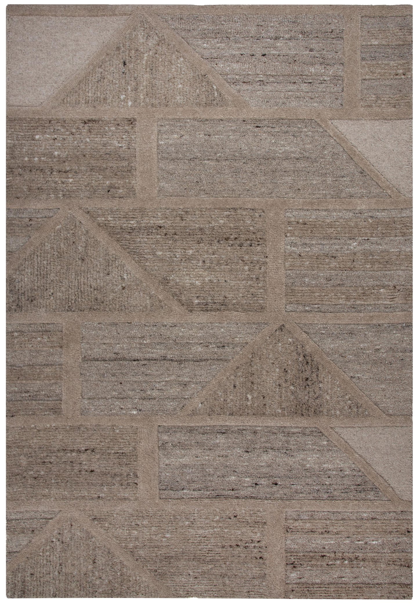 Lofton A07211 Brown Hand-Tufted Rug - Rizzy