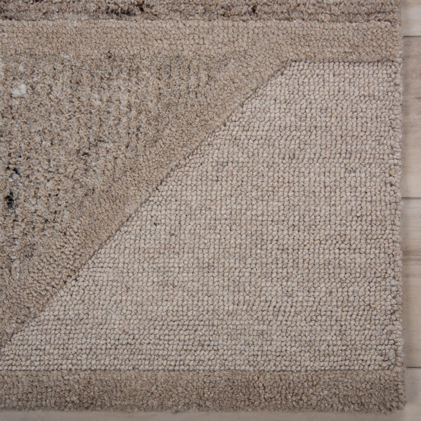 Lofton A07211 Brown Hand-Tufted Rug - Rizzy