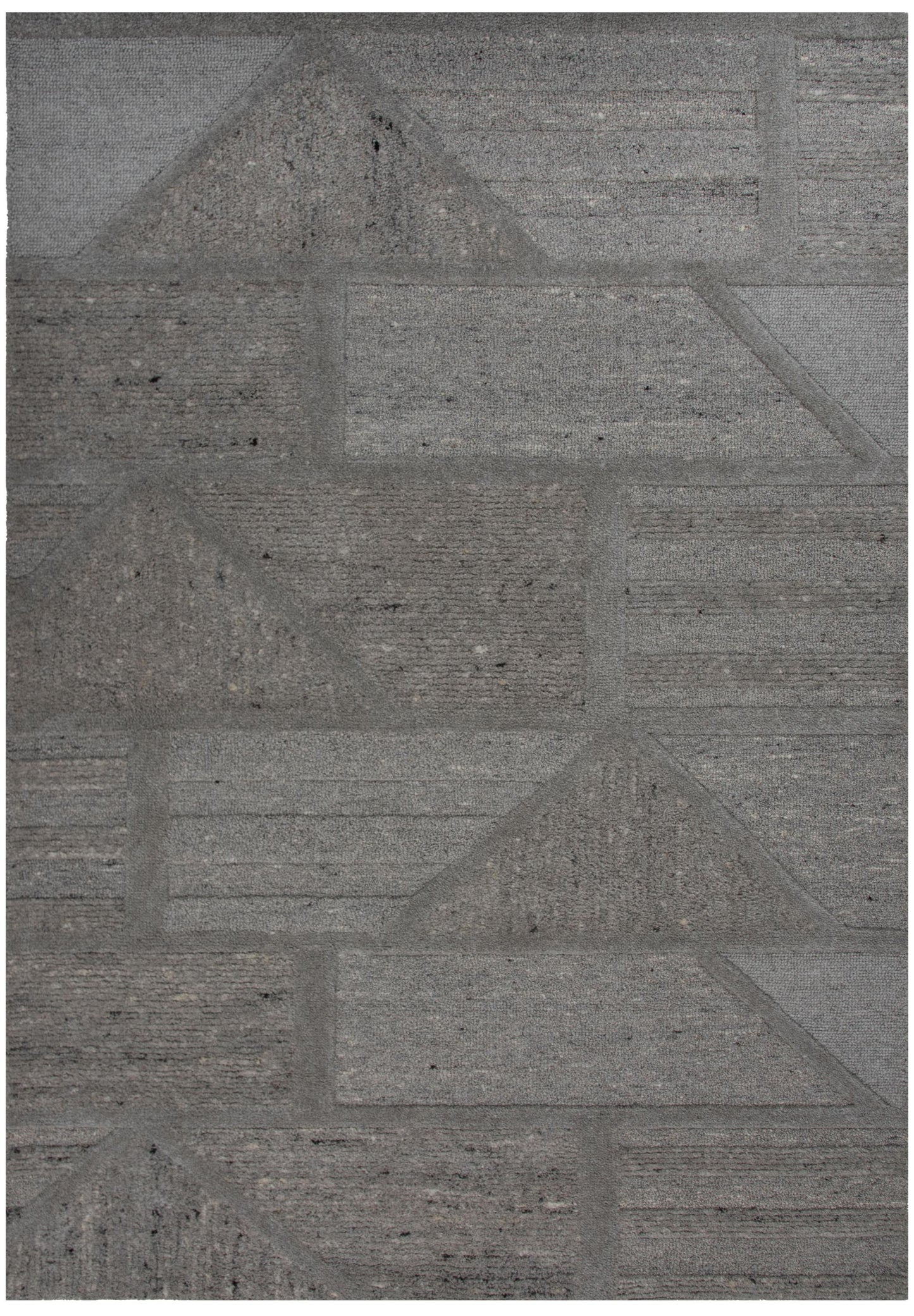 Lofton A07212 Gray Hand-Tufted Rug - Rizzy