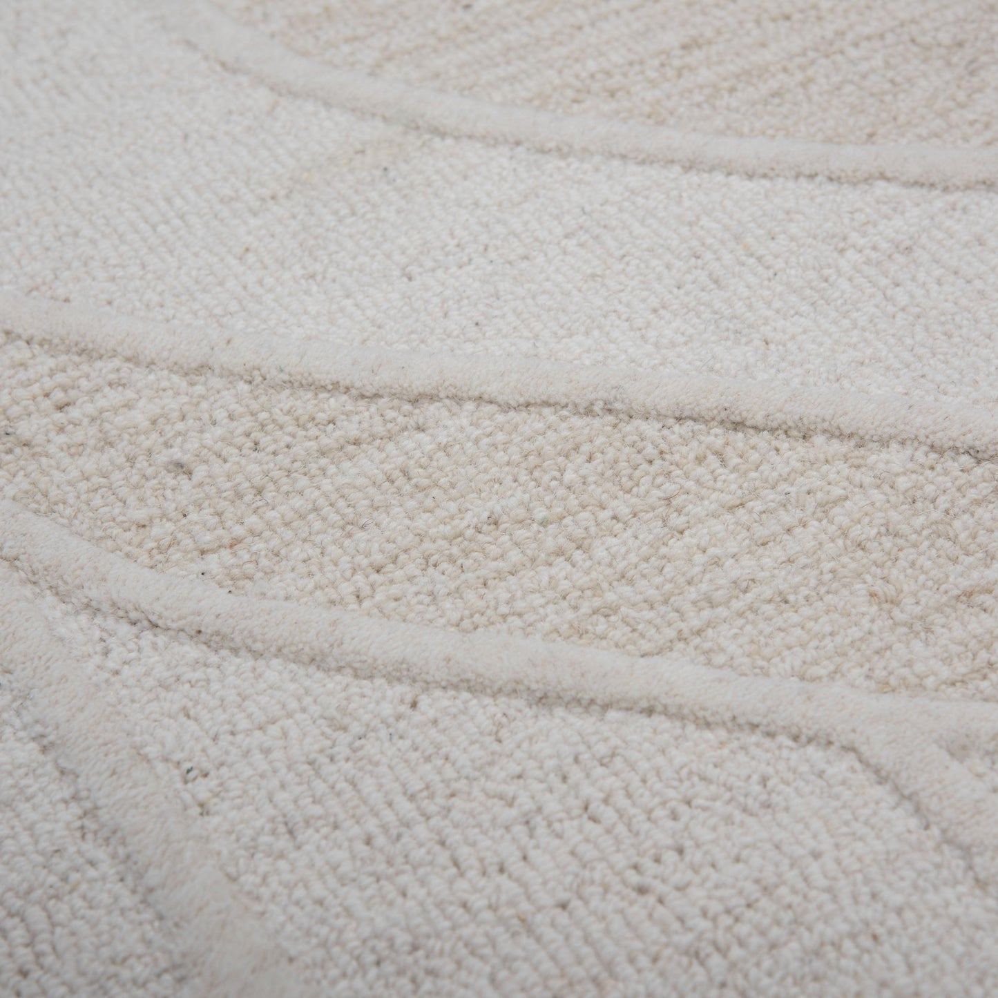 Lofton A07214 Ivory Hand-Tufted Rug - Rizzy