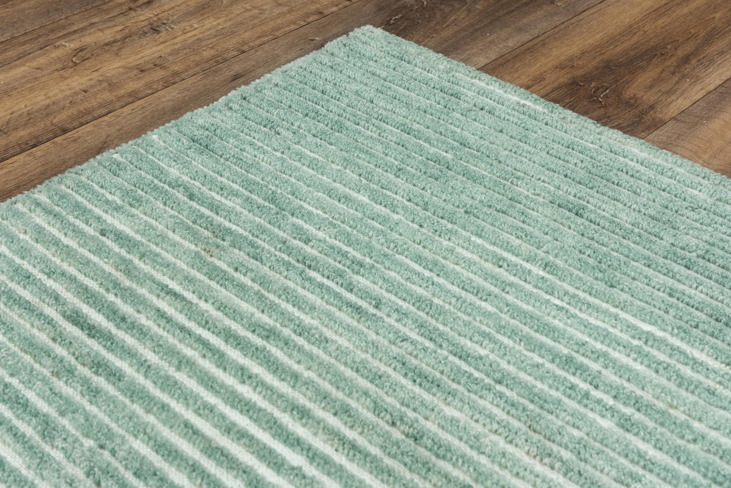Vista A09101 Aqua Hand-Tufted Rug - Rizzy
