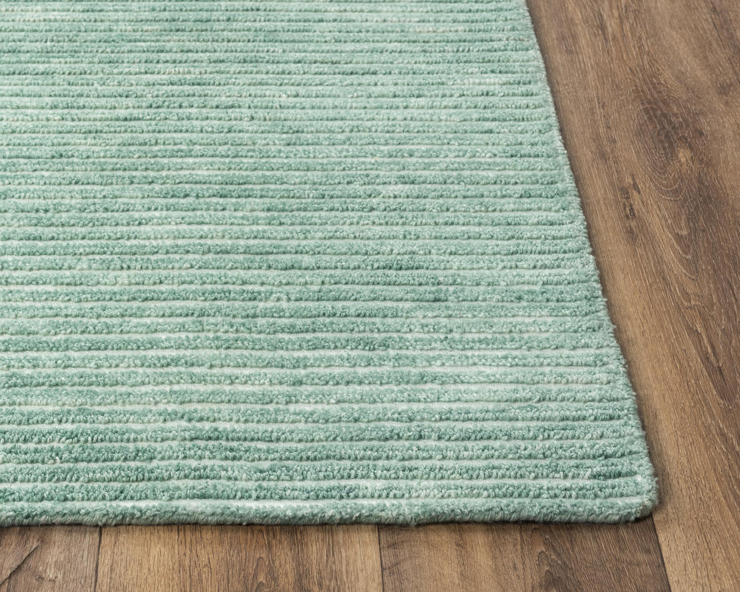 Vista A09101 Aqua Hand-Tufted Rug - Rizzy