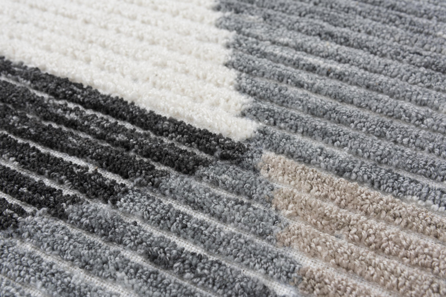Vista A09108 Gray Hand-Tufted Rug - Rizzy