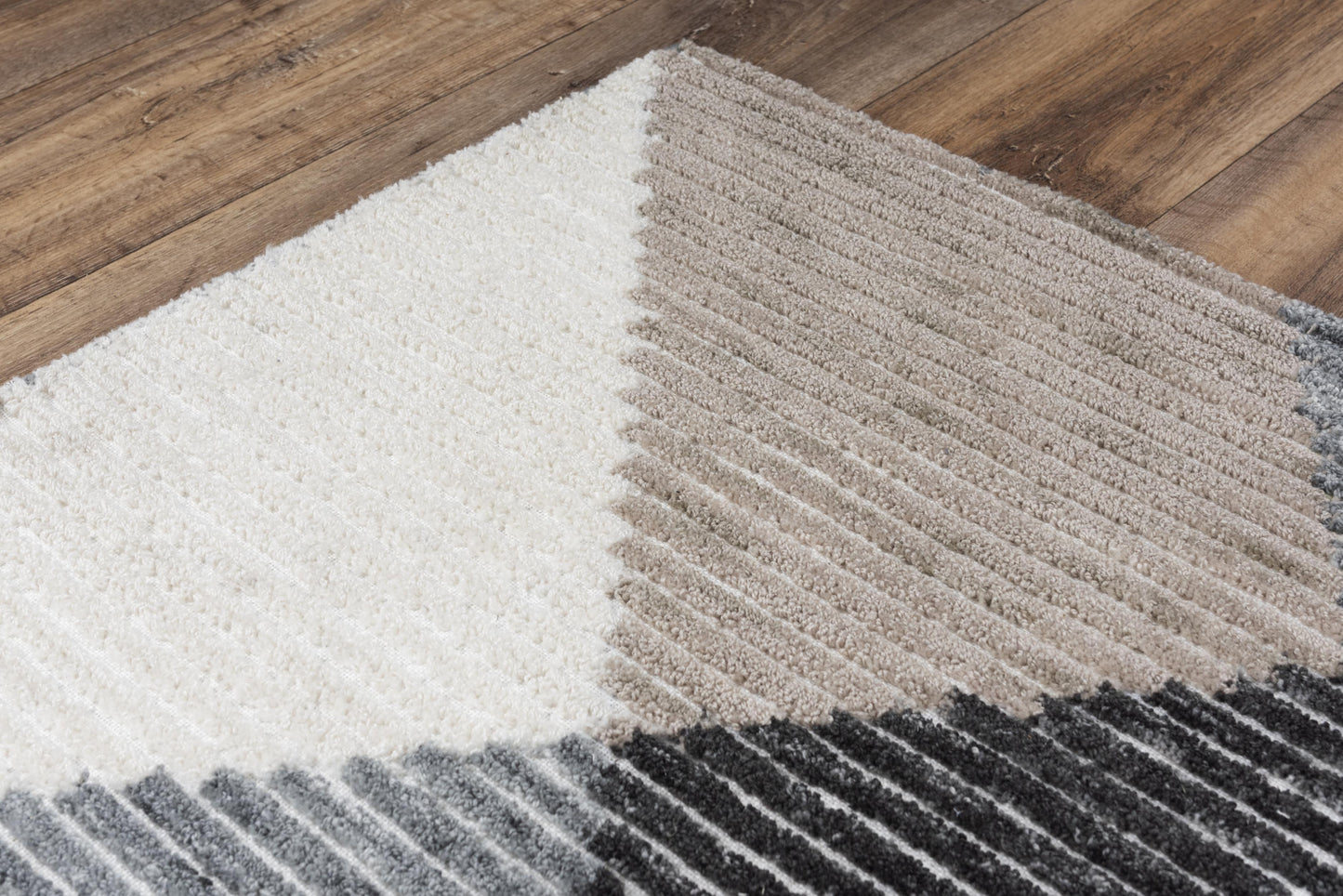 Vista A09108 Gray Hand-Tufted Rug - Rizzy