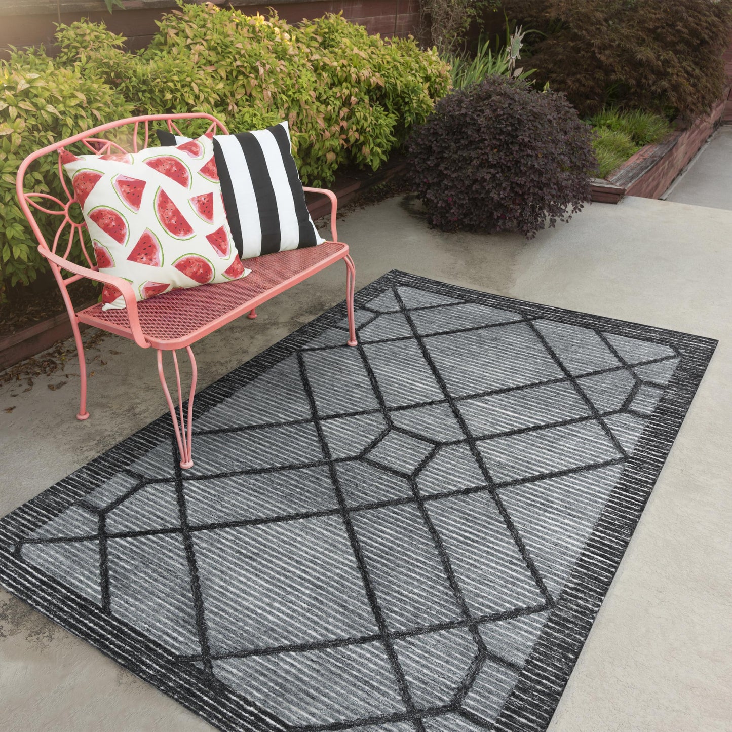 Vista A09112 Gray Hand-Tufted Rug - Rizzy