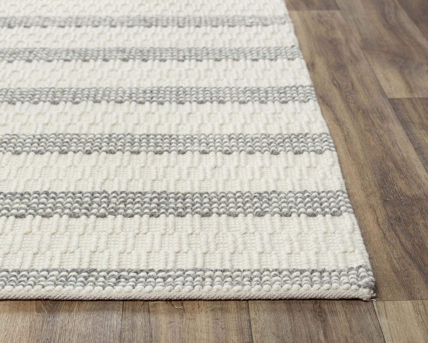 Kerala A12994 Beige Hand-Woven Rug - Rizzy