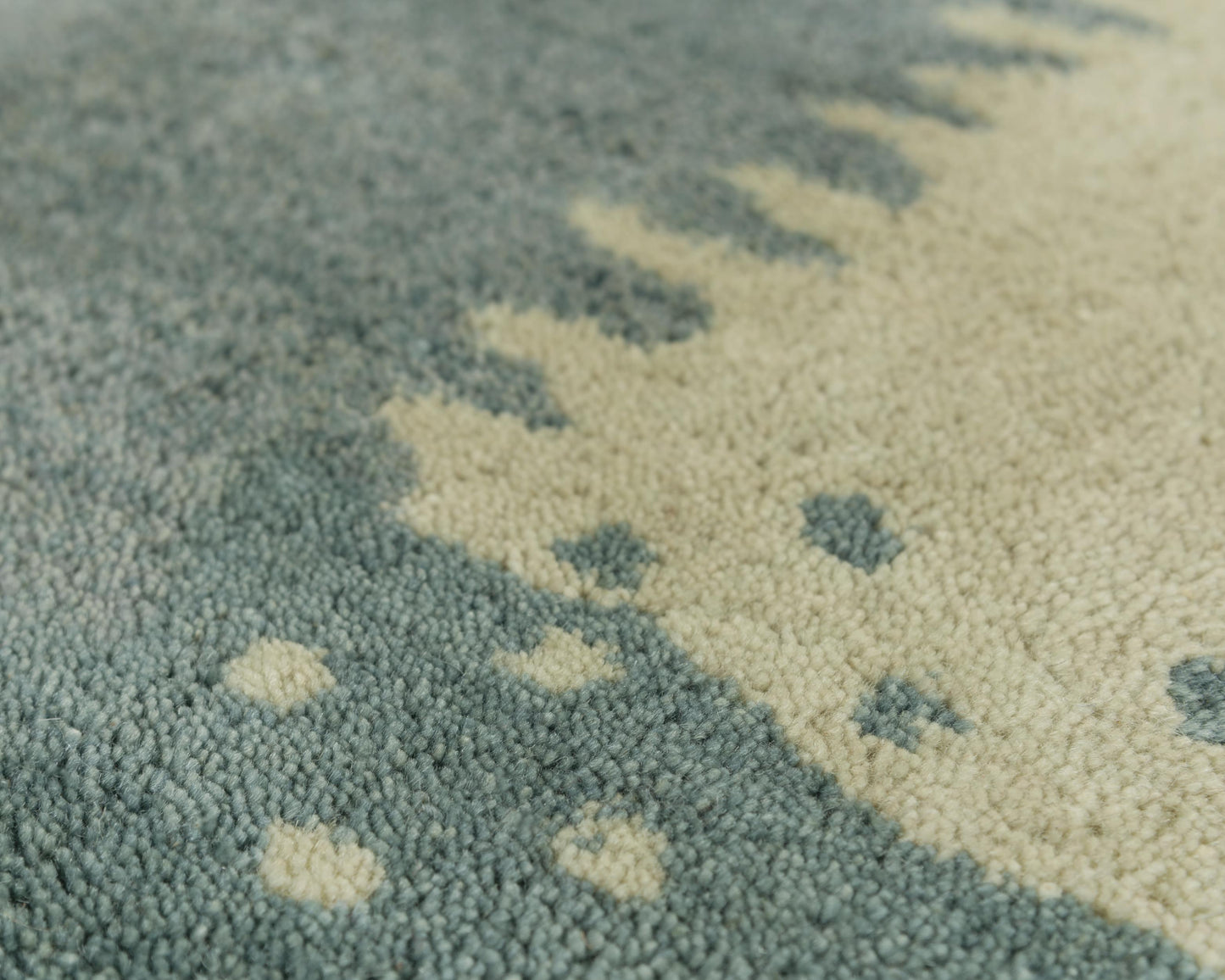 Nomad A14104 Blue Hand-Tufted Rug - Rizzy