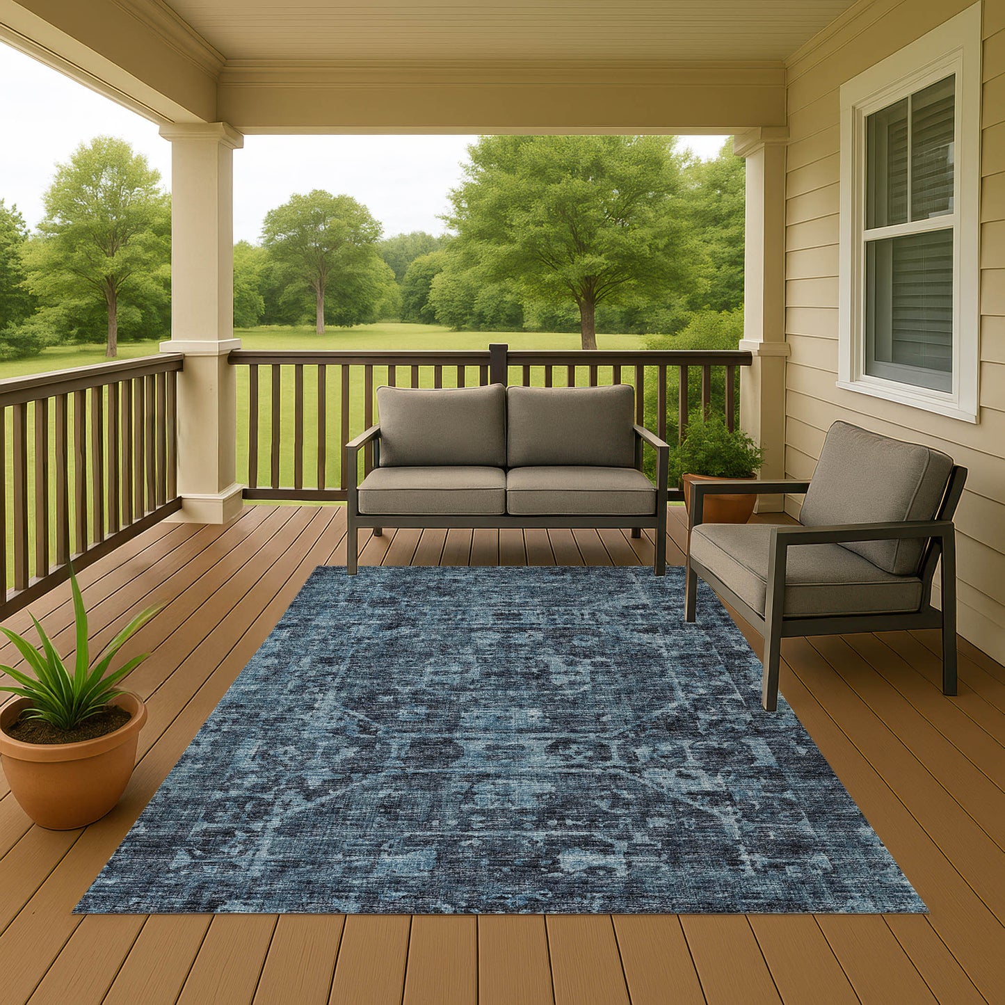 Machine Made Aberdeen AB2 Baltic - Dalyn Rugs