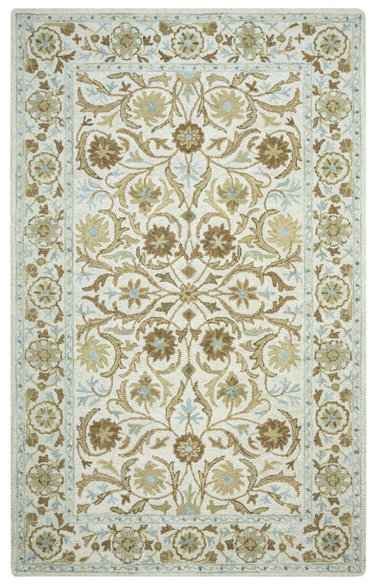 Ashlyn AL2573 Blue Hand-Tufted Rug - Rizzy