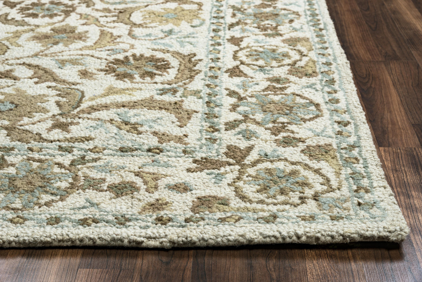 Ashlyn AL2573 Blue Hand-Tufted Rug - Rizzy
