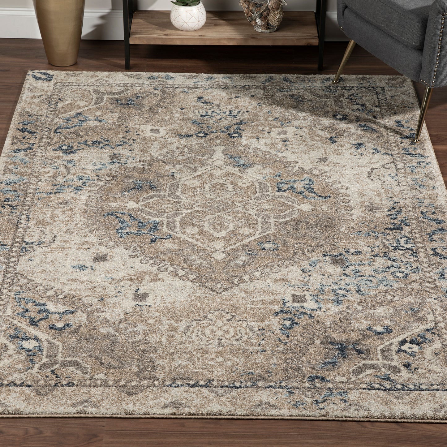 Machine Made Antigua AN7 Linen - Dalyn Rugs