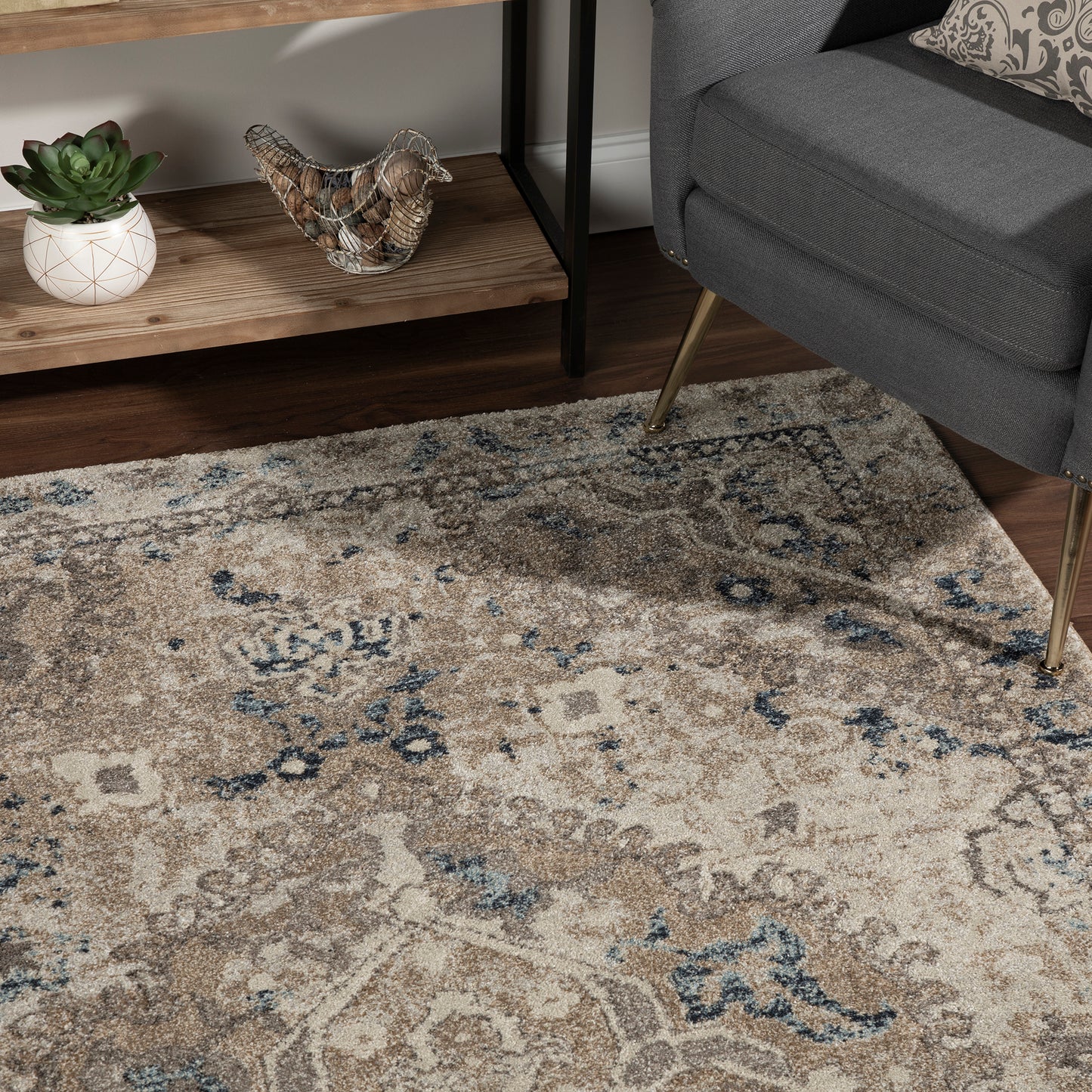Machine Made Antigua AN7 Linen - Dalyn Rugs