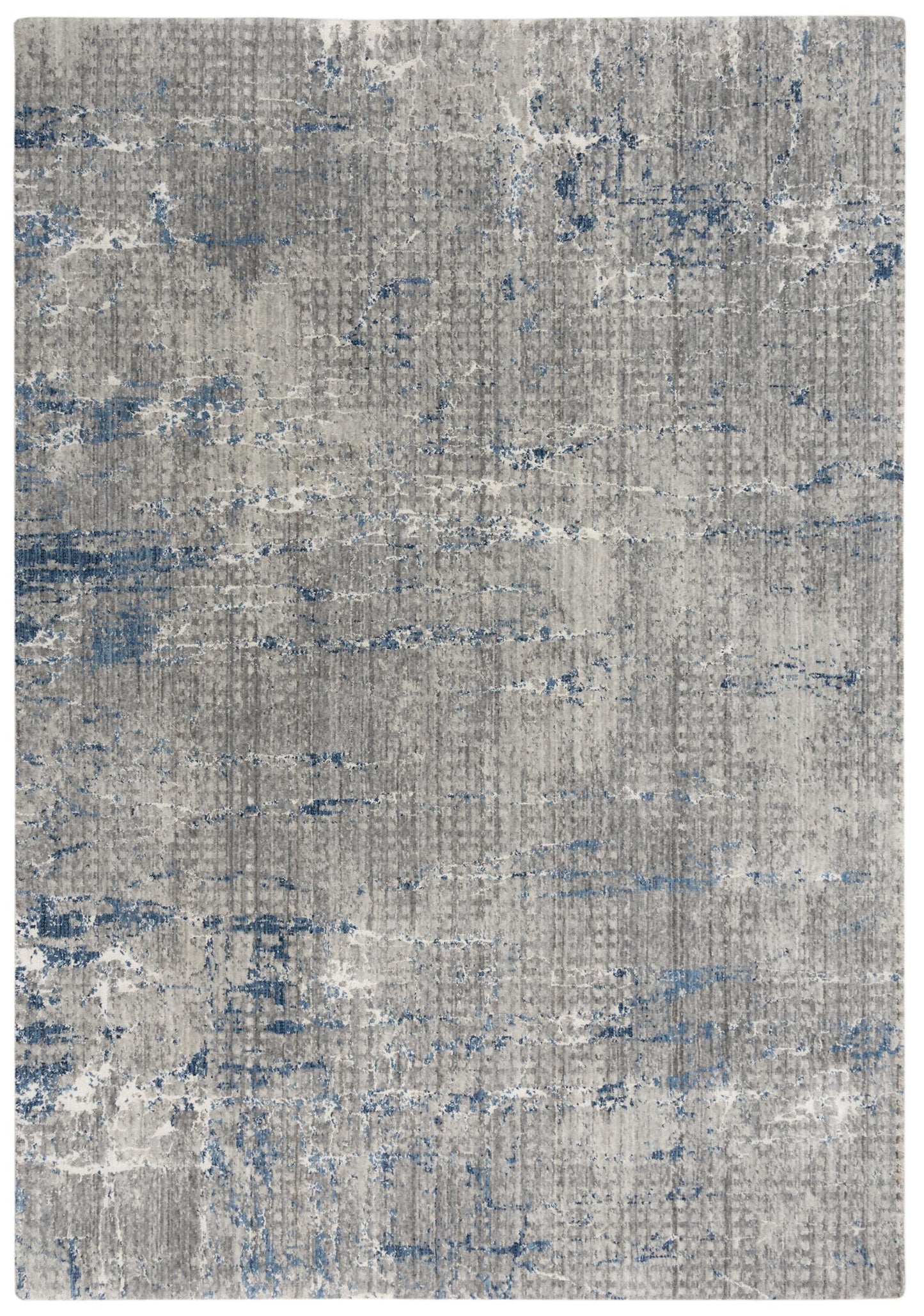 Ankara ANK735 Gray/Blue Hybrid Rug - Rizzy