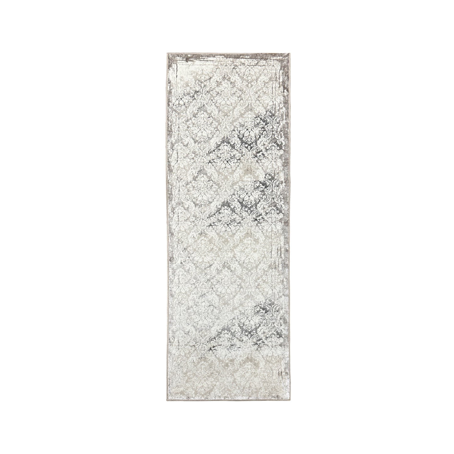 Antalya-82054 Farmhouse Power-Loomed Taupe/Ivory Cotton Indoor Area Rug - LR Home