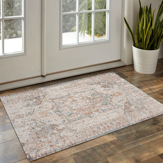 Antiquity-81451 Contemporary Power-Loomed Multicolored Polypropylene Indoor/Outdoor Area Rug - LR Home