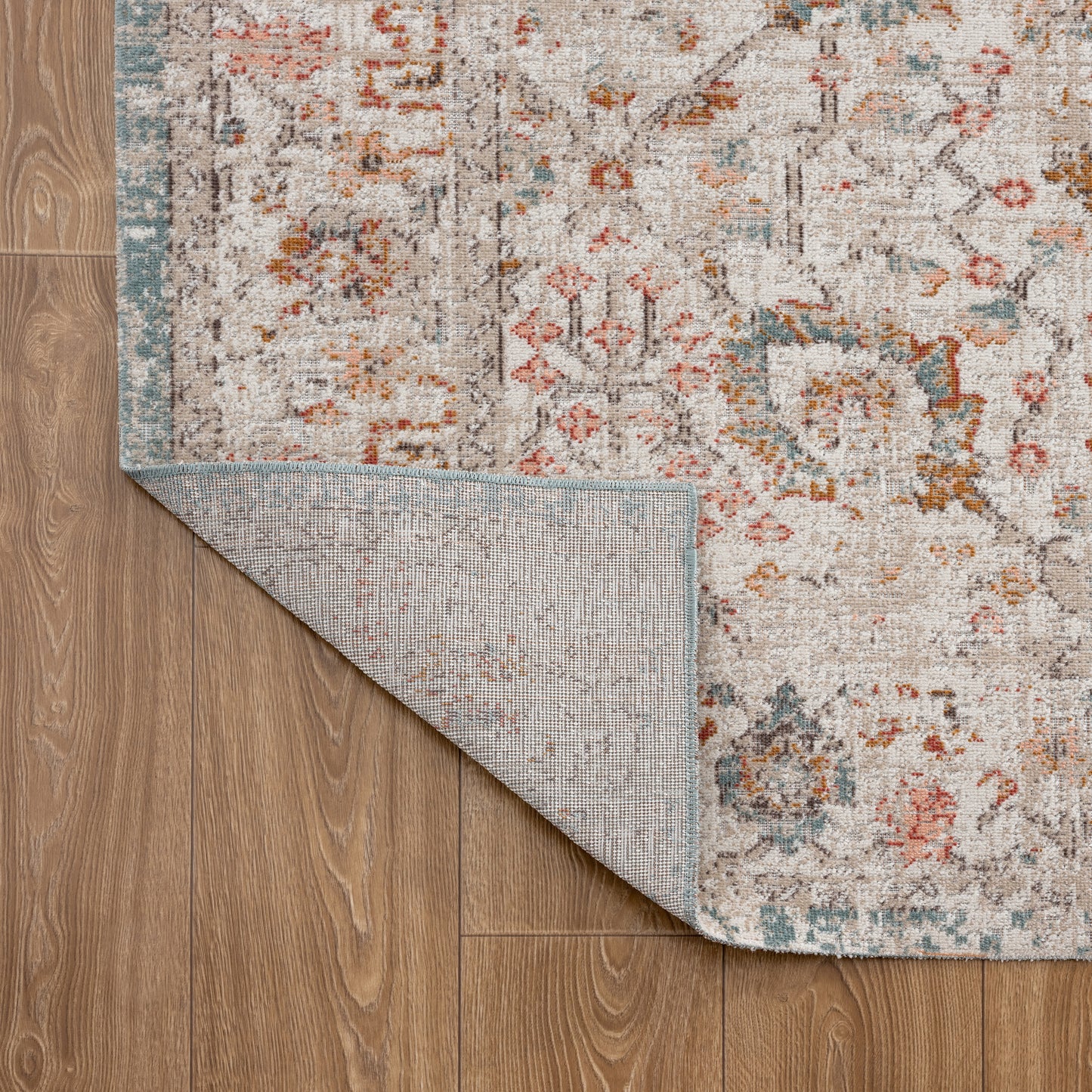 Antiquity-81452 Traditional Power-Loomed Beige Polypropylene Indoor/Outdoor Area Rug - LR Home