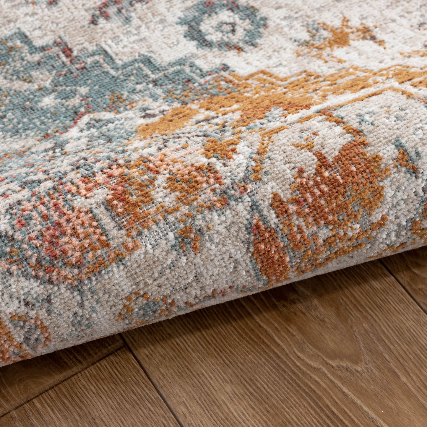 ANTIQ-81457 Classic/Traditional Machine Made Beige/Cream Polypropylene Indoor/Outdoor Area Rugs - LR Home