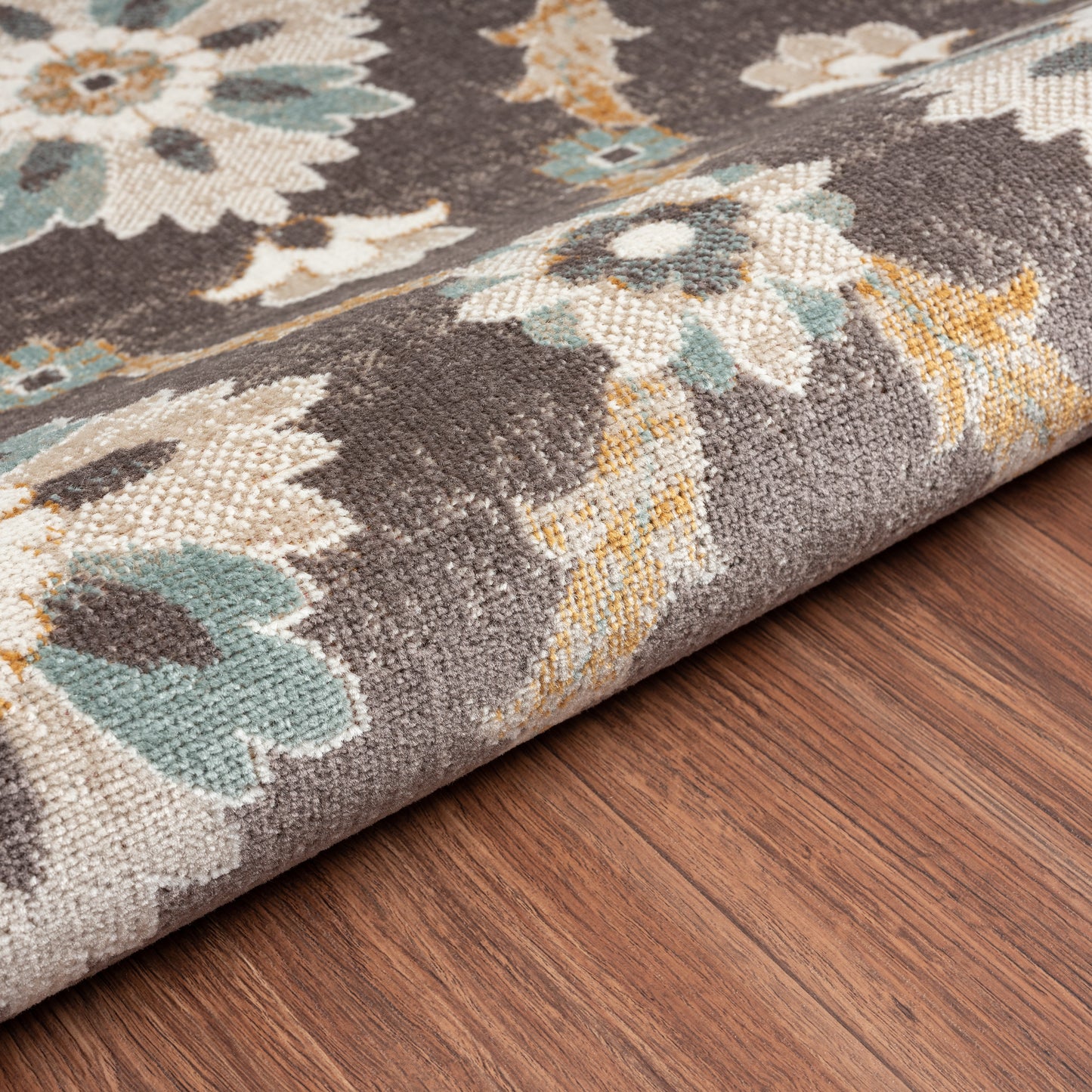 Antiquity-81463 Traditional Power-Loomed Brown/Beige Polypropylene Indoor/Outdoor Area Rug - LR Home