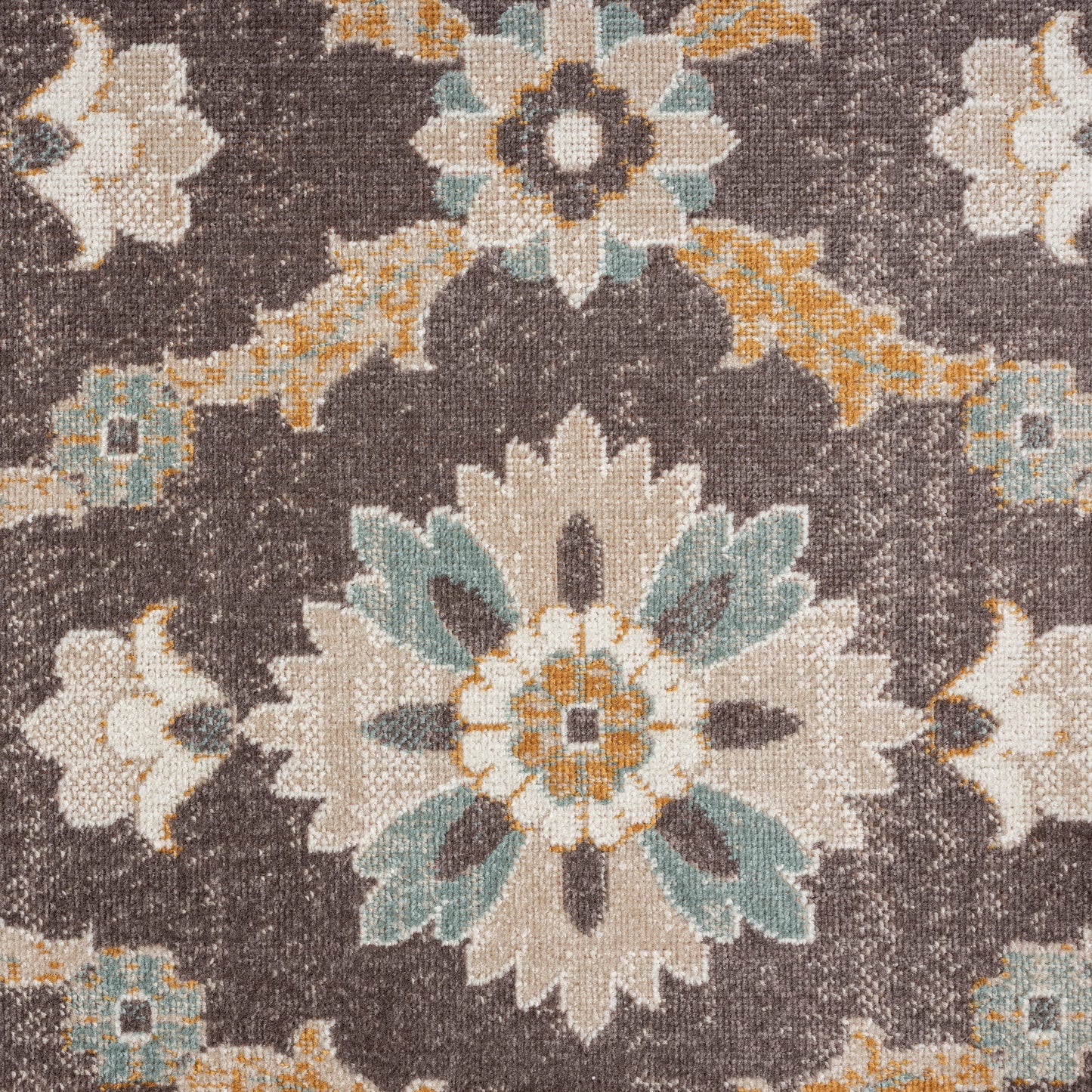 Antiquity-81463 Traditional Power-Loomed Brown/Beige Polypropylene Indoor/Outdoor Area Rug - LR Home