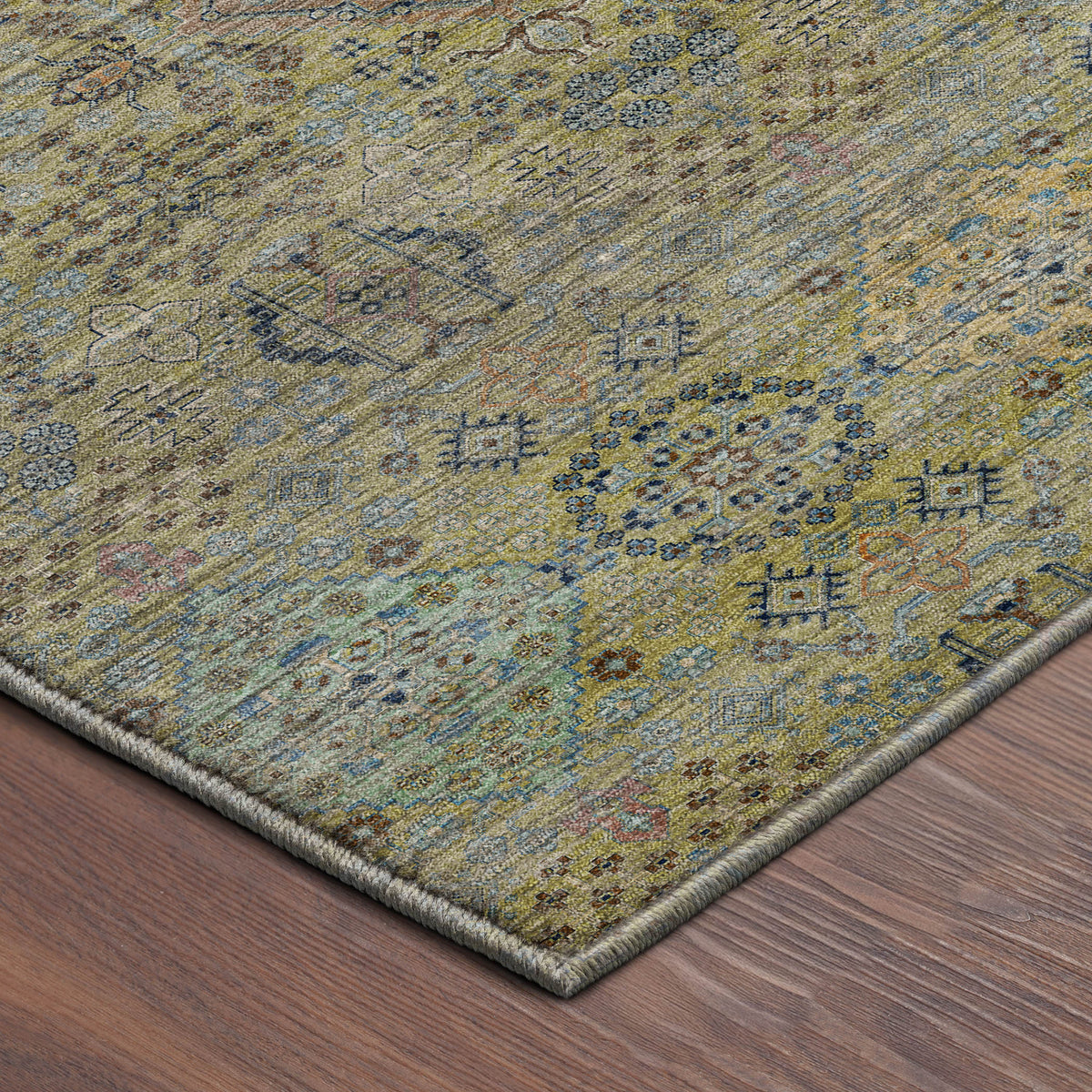 Machine Washable Aristo AR1 Aloe Rug