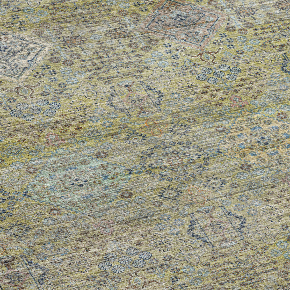 Machine Washable Aristo AR1 Aloe Rug