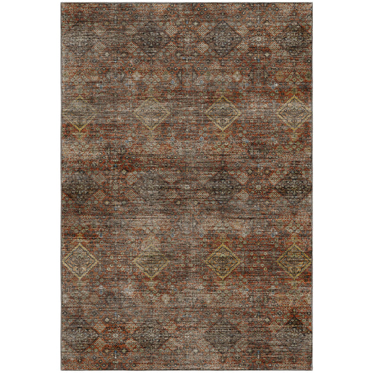 Machine Washable Aristo AR1 Paprika Rug