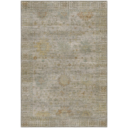 Machine Washable Aristo AR2 Ivory Rug