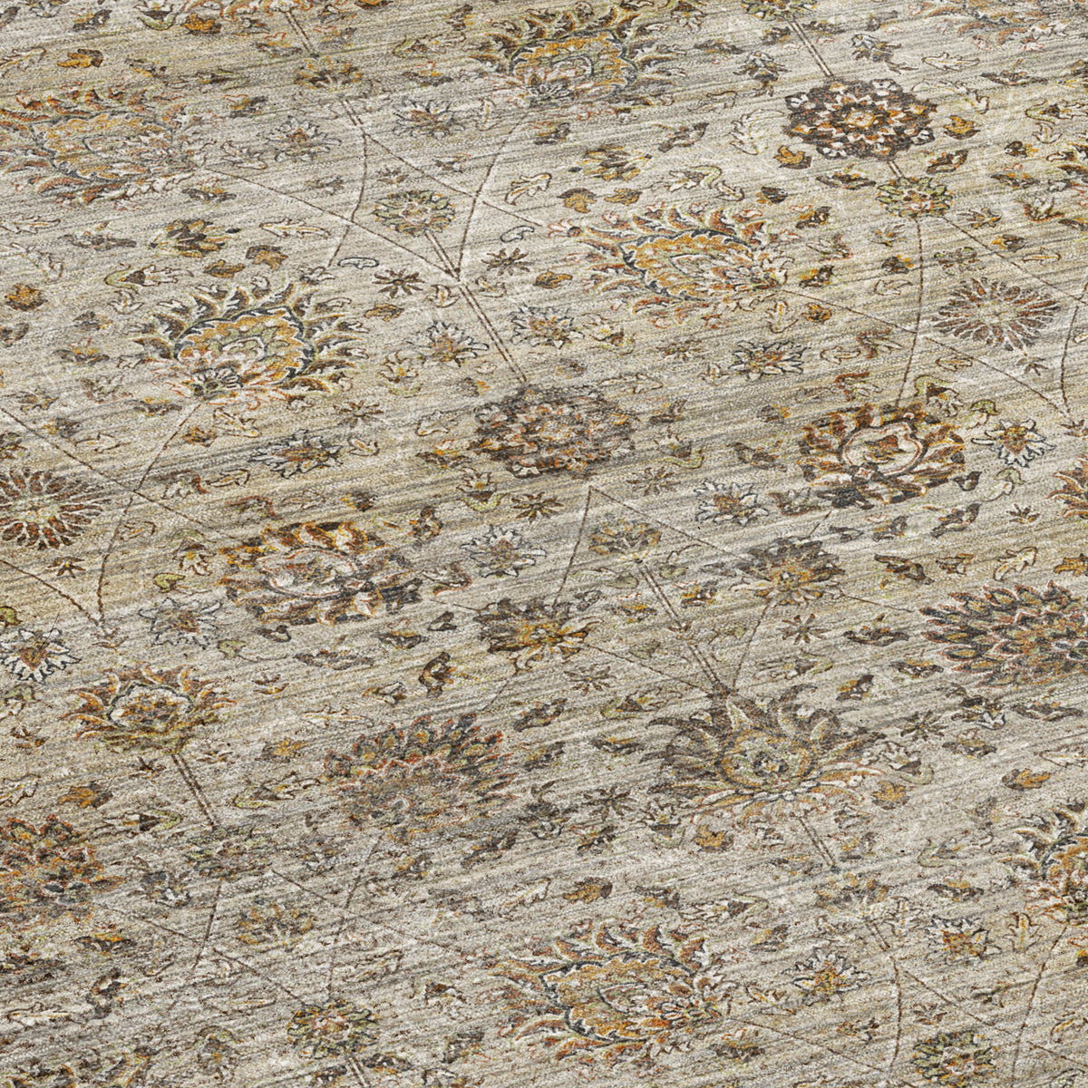 Machine Washable Aristo AR3 Beige Rug
