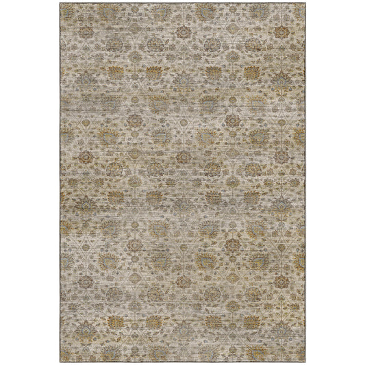 Machine Washable Aristo AR3 Ivory Rug
