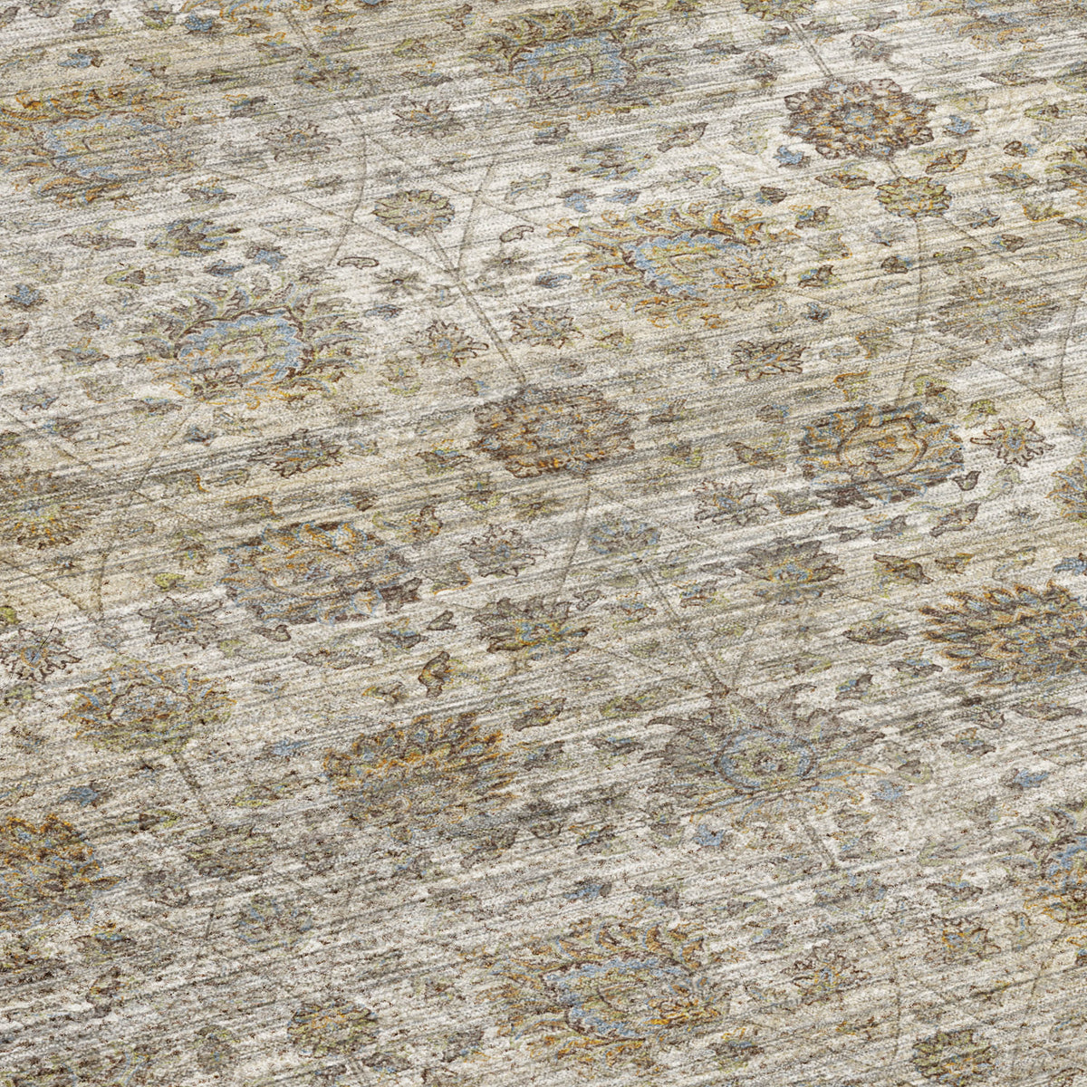 Machine Washable Aristo AR3 Ivory Rug