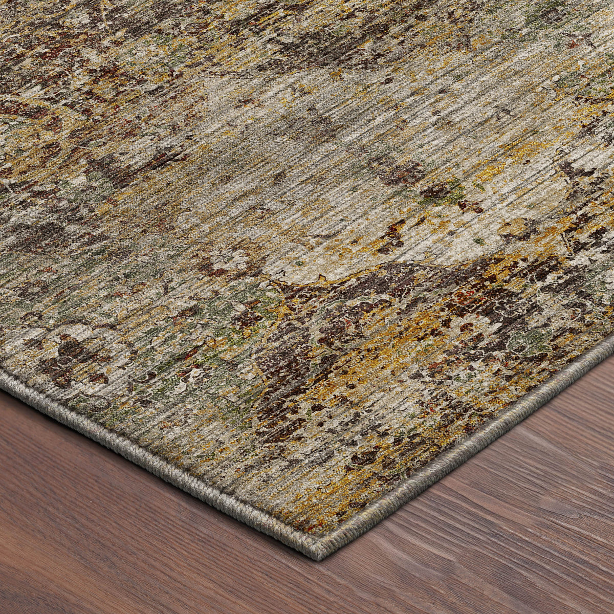 Machine Washable Aristo AR4 Wheat Rug