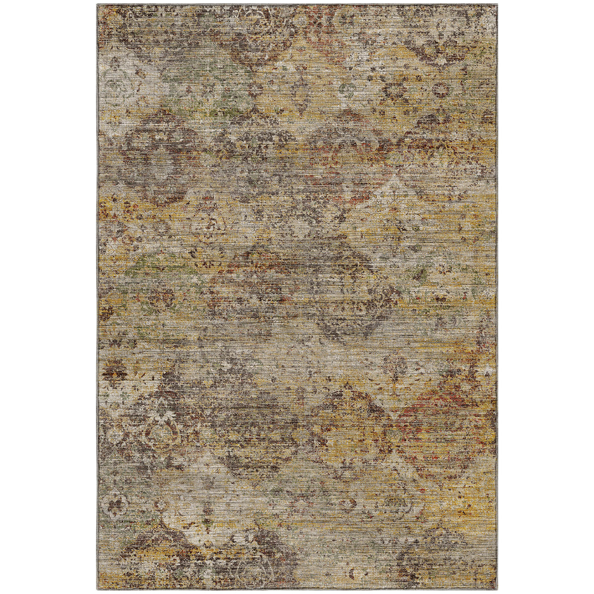 Machine Washable Aristo AR4 Wheat Rug