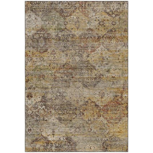 Machine Washable Aristo AR4 Wheat Rug
