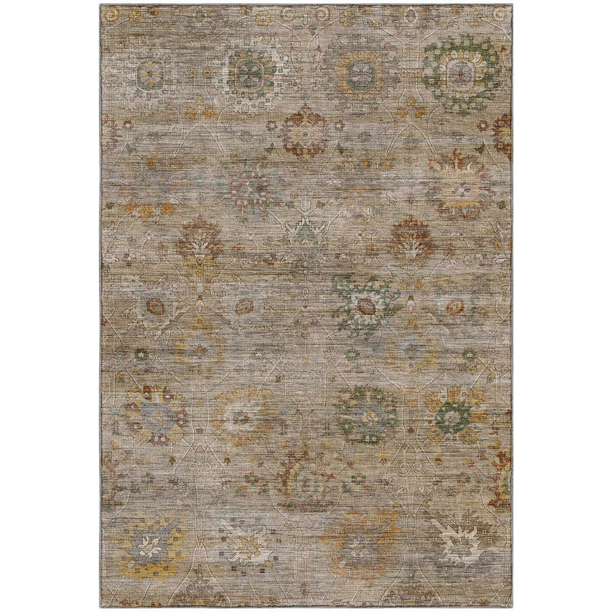 Machine Washable Aristo AR6 Beige Rug