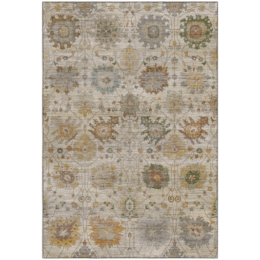 Machine Washable Aristo AR6 Ivory Rug