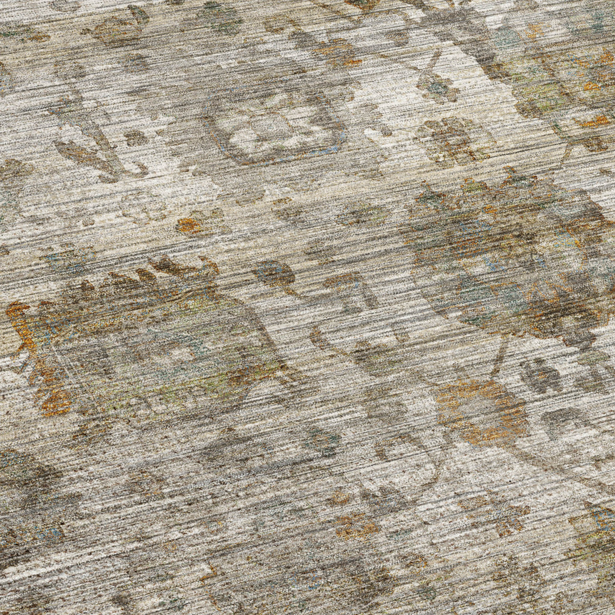 Machine Washable Aristo AR7 Ivory Rug