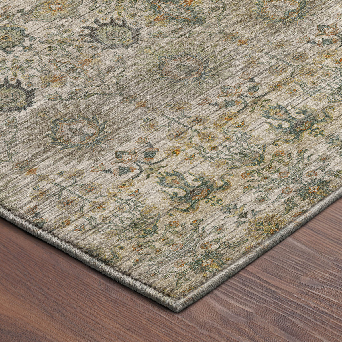 Machine Washable Aristo AR9 Ivory Rug