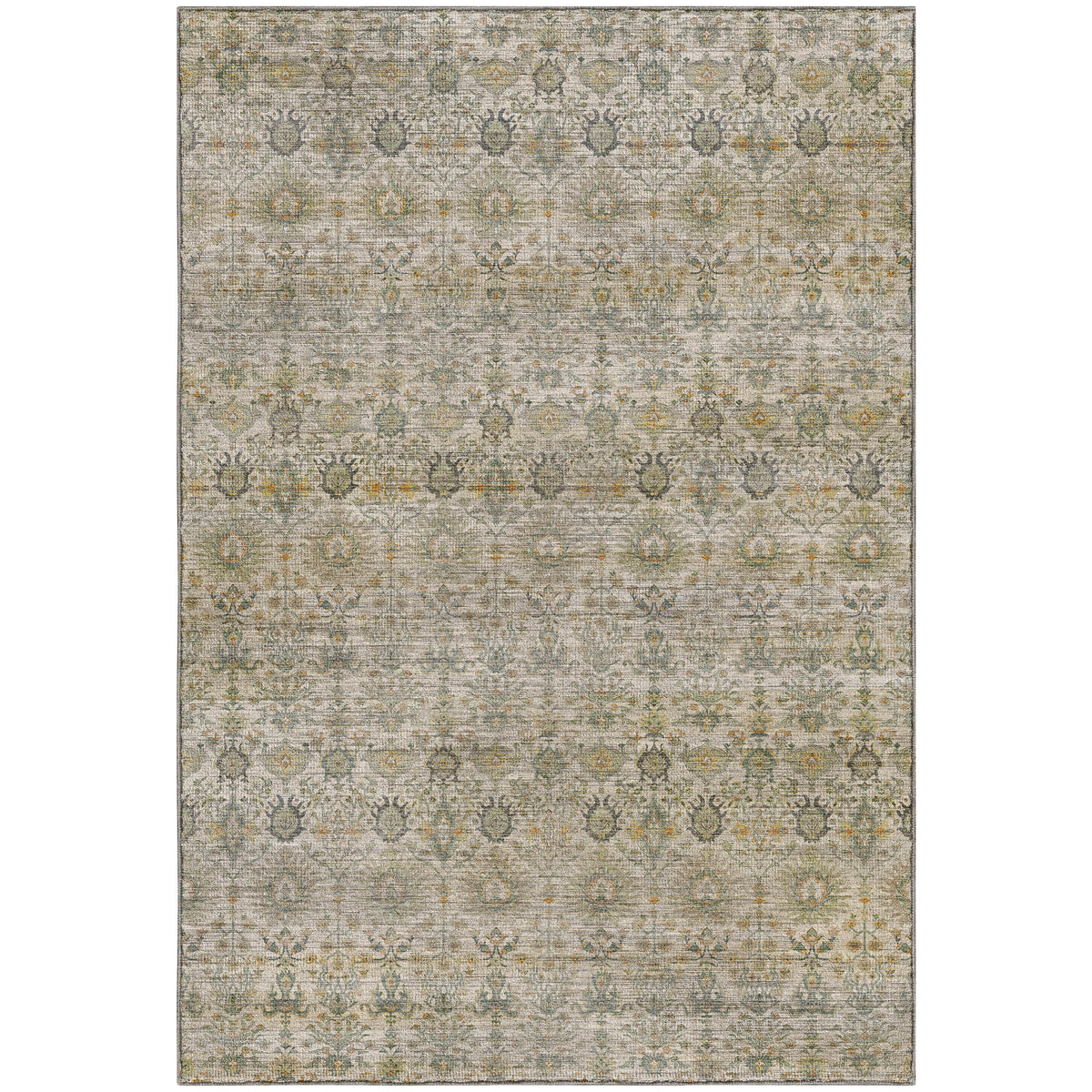 Machine Washable Aristo AR9 Ivory Rug