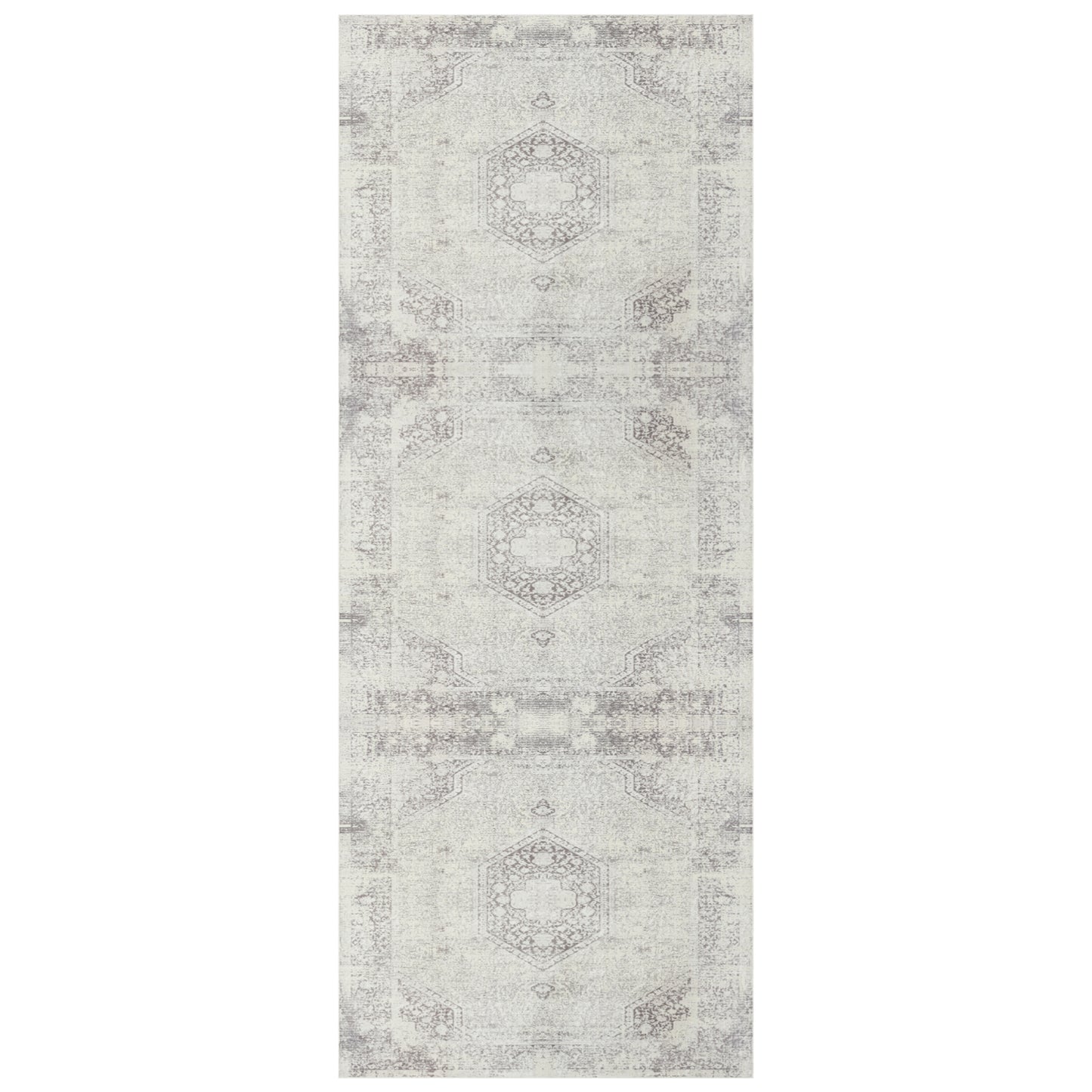 Aria-82422 Transitional Power-Loomed Gray Latex Indoor Area Rug - LR Home