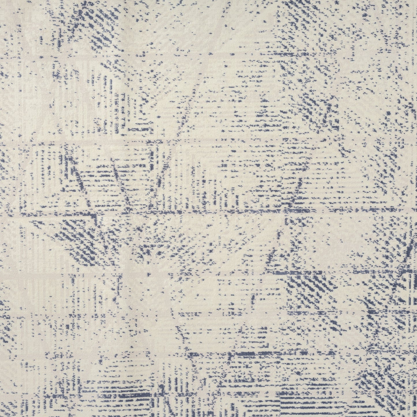 Aria-82424 Modern Power-Loomed Blue/Gray Latex Indoor Area Rug - LR Home