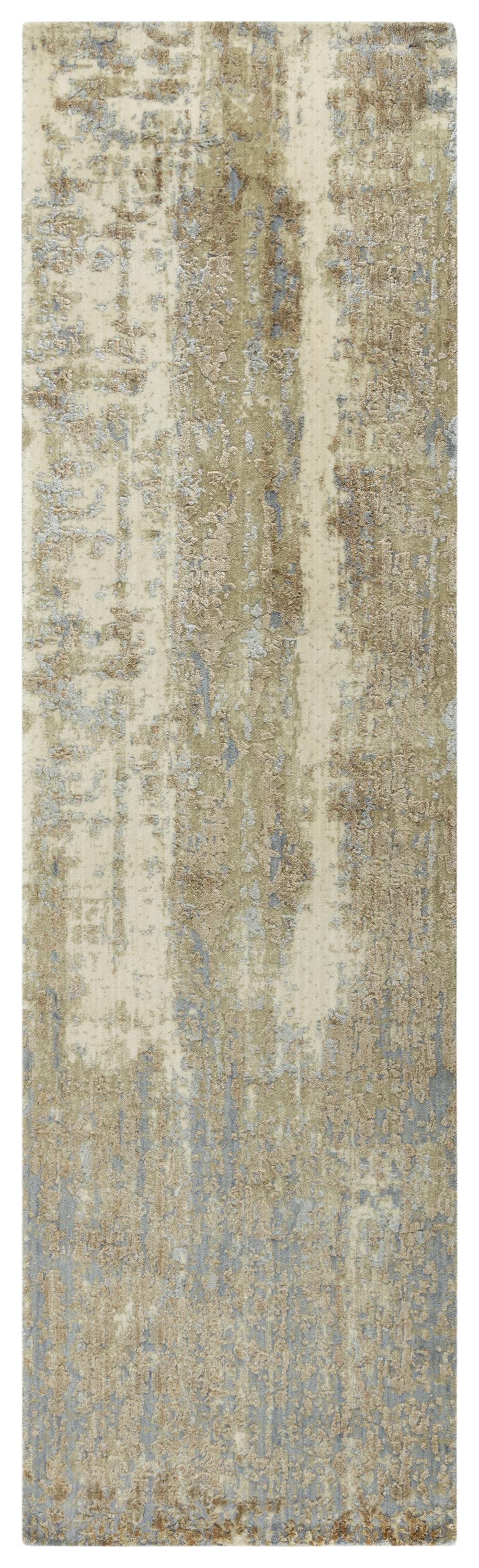 Artistry ARY102 Beige Hybrid Rug - Rizzy