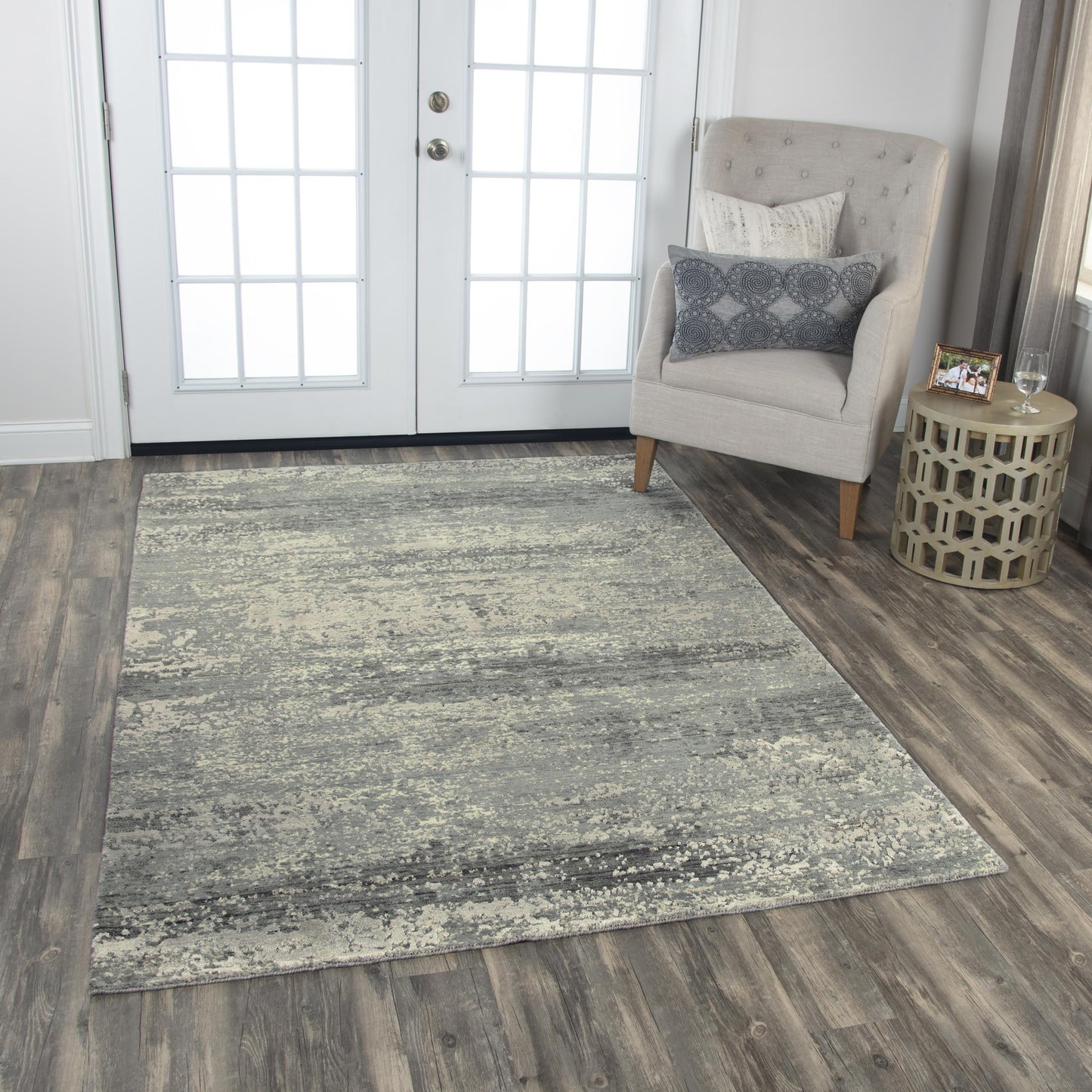 Artistry ARY106 Gray Hybrid Rug - Rizzy