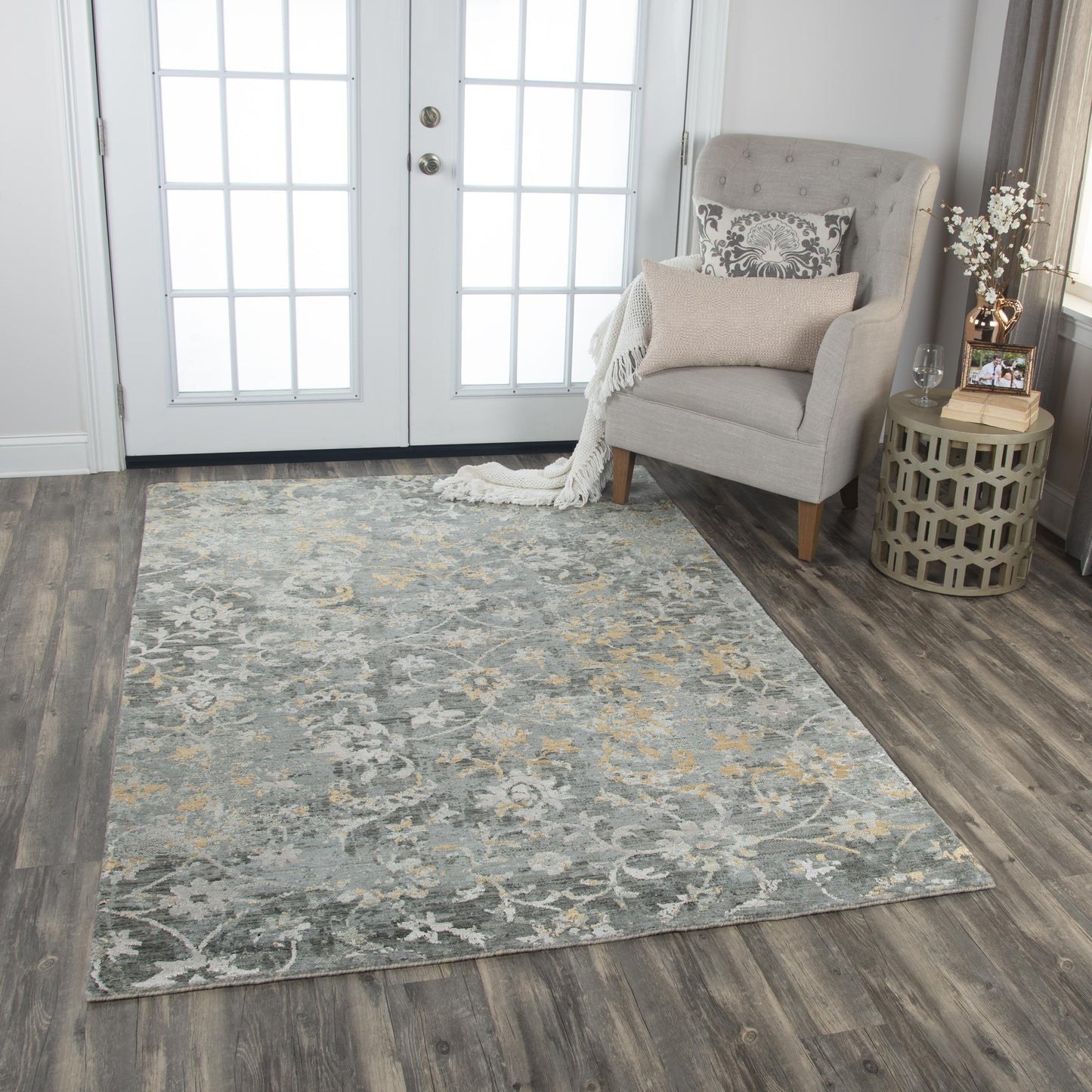 Artistry ARY111 Gray Hybrid Rug - Rizzy