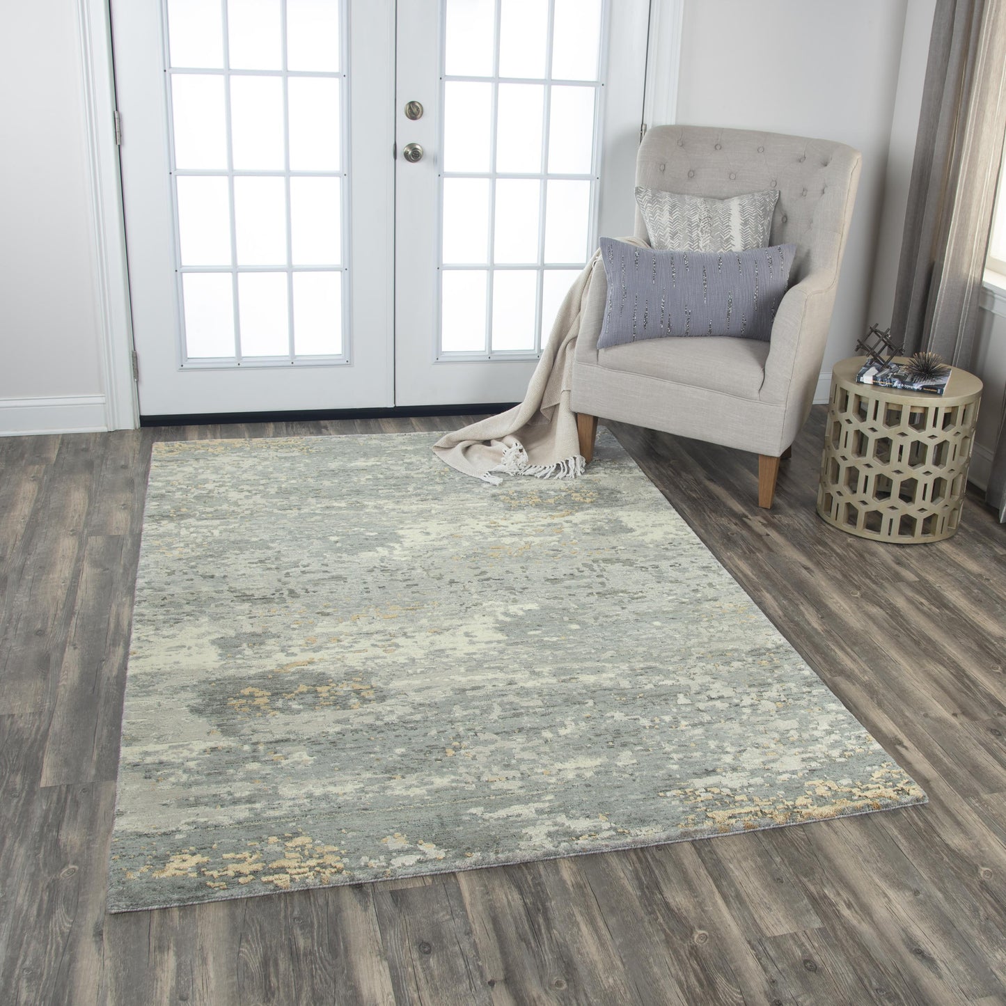 Artistry ARY112 Gray Hybrid Rug - Rizzy