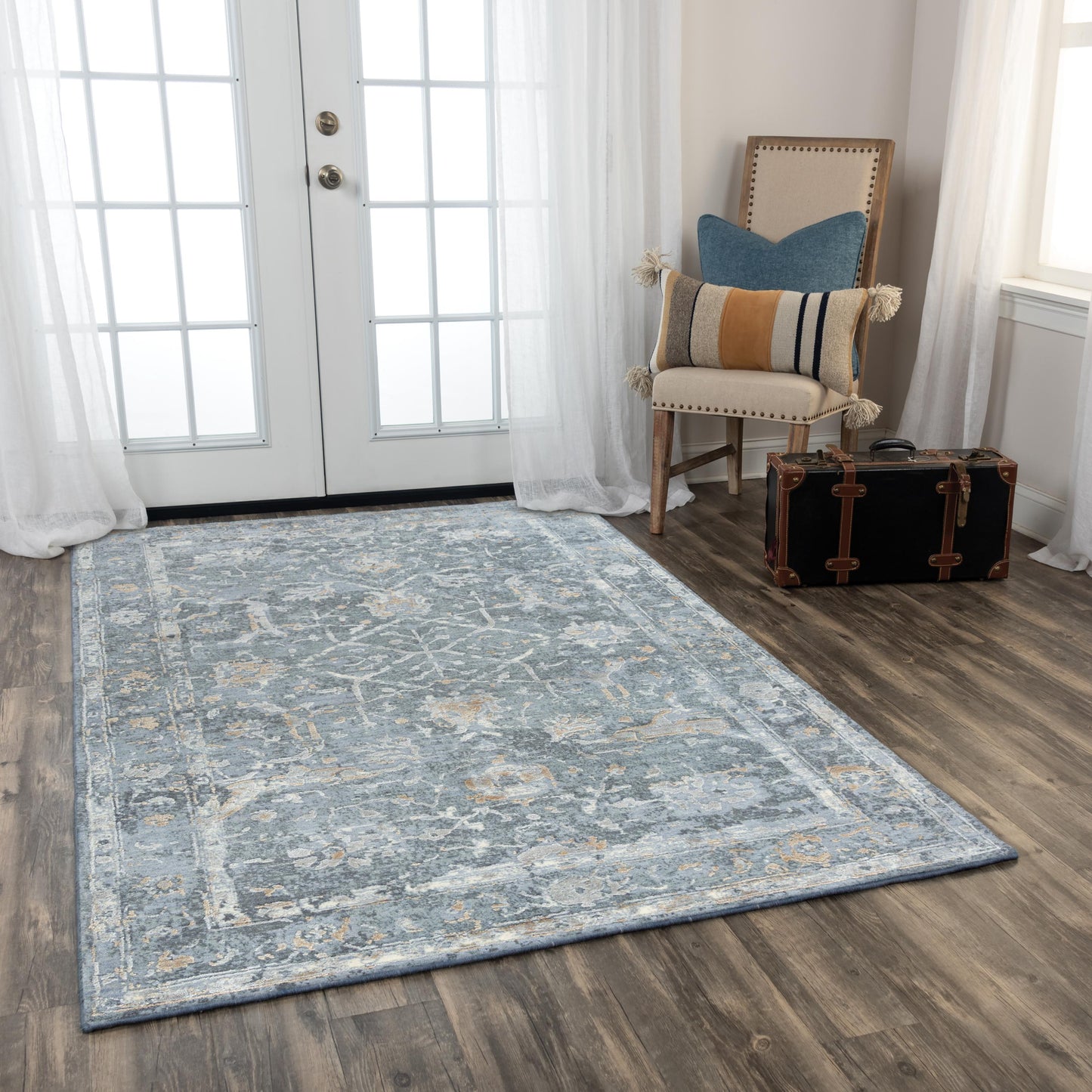 Artistry ARY113 Gray Hybrid Rug - Rizzy