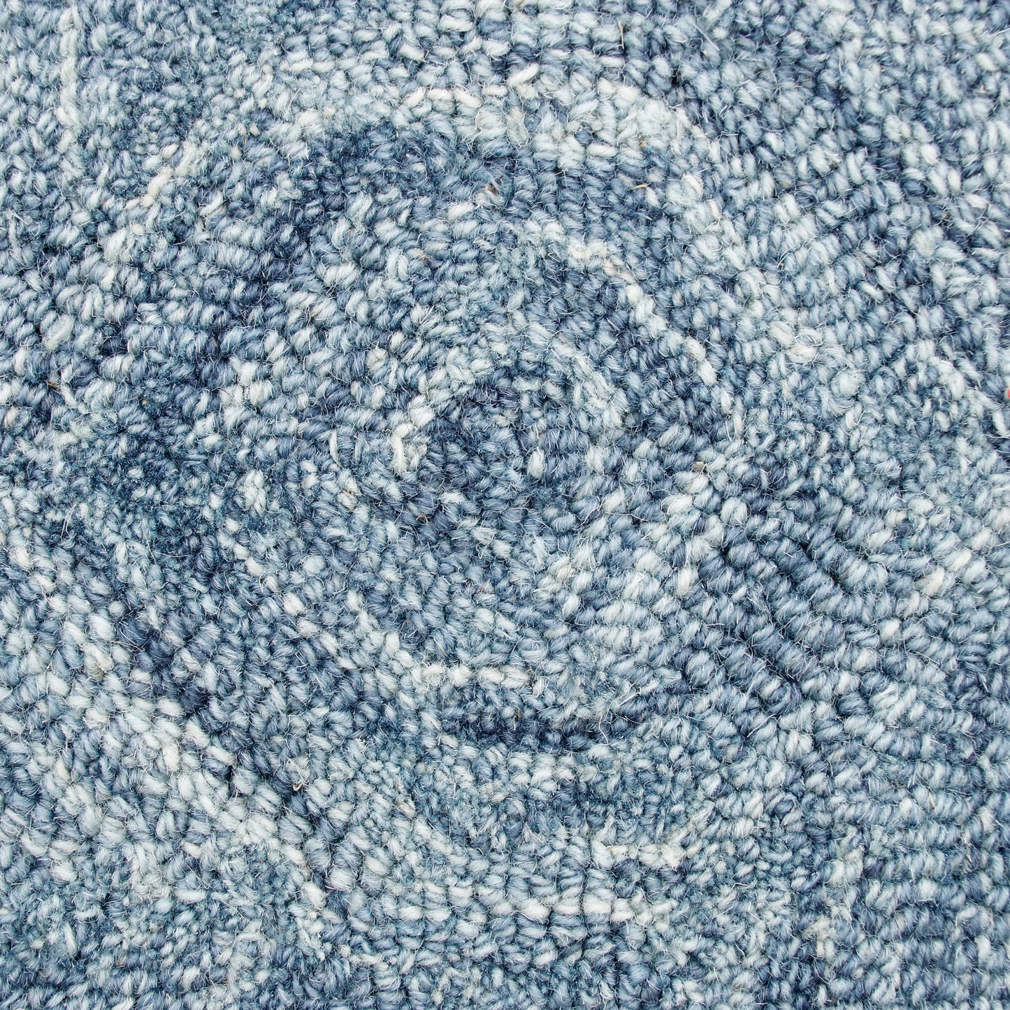 Aurora-82383 Modern Hand-Tufted Blue Cotton Indoor Area Rug - LR Home