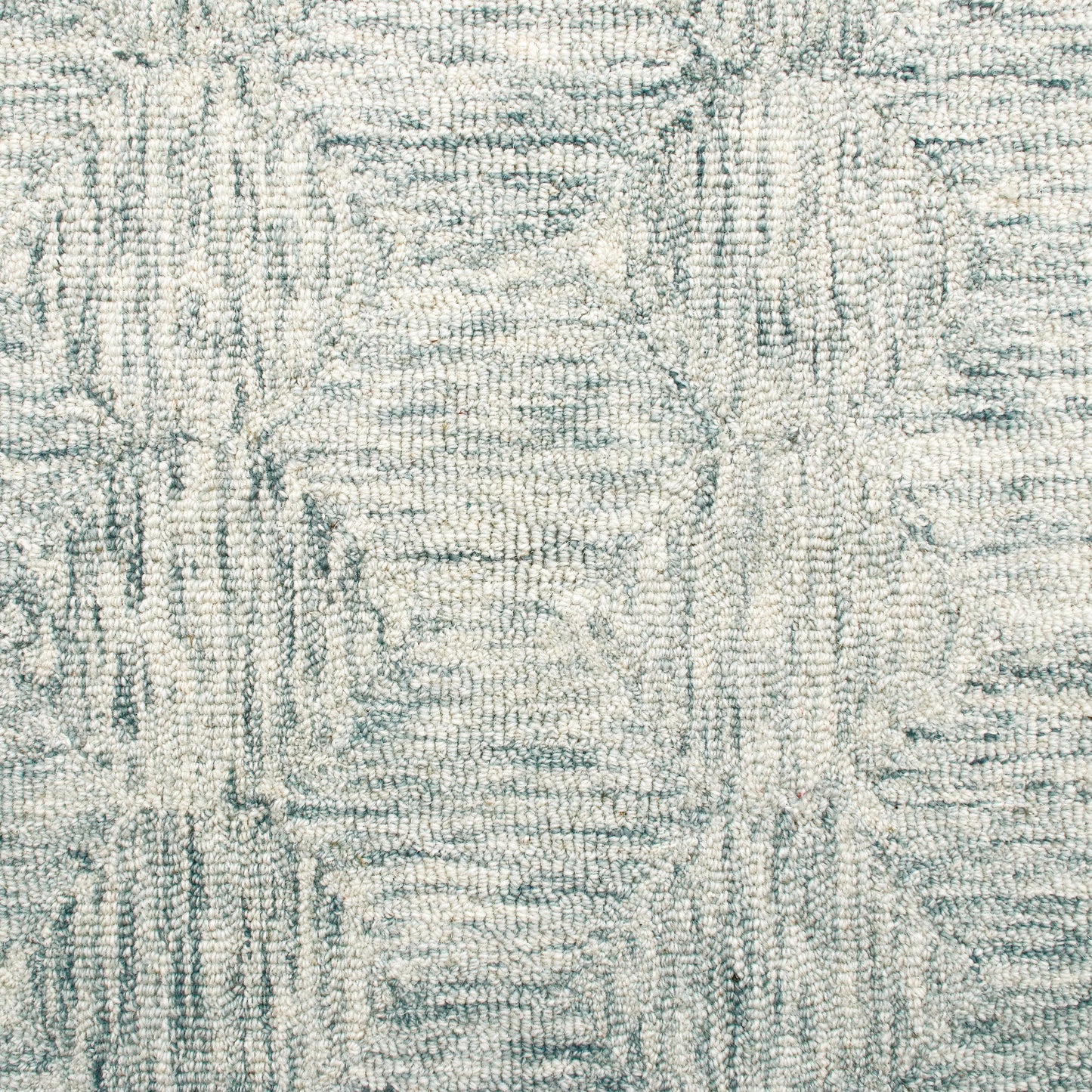 Aurora-82385 Modern Hand-Tufted Silver Cotton Indoor Area Rug - LR Home