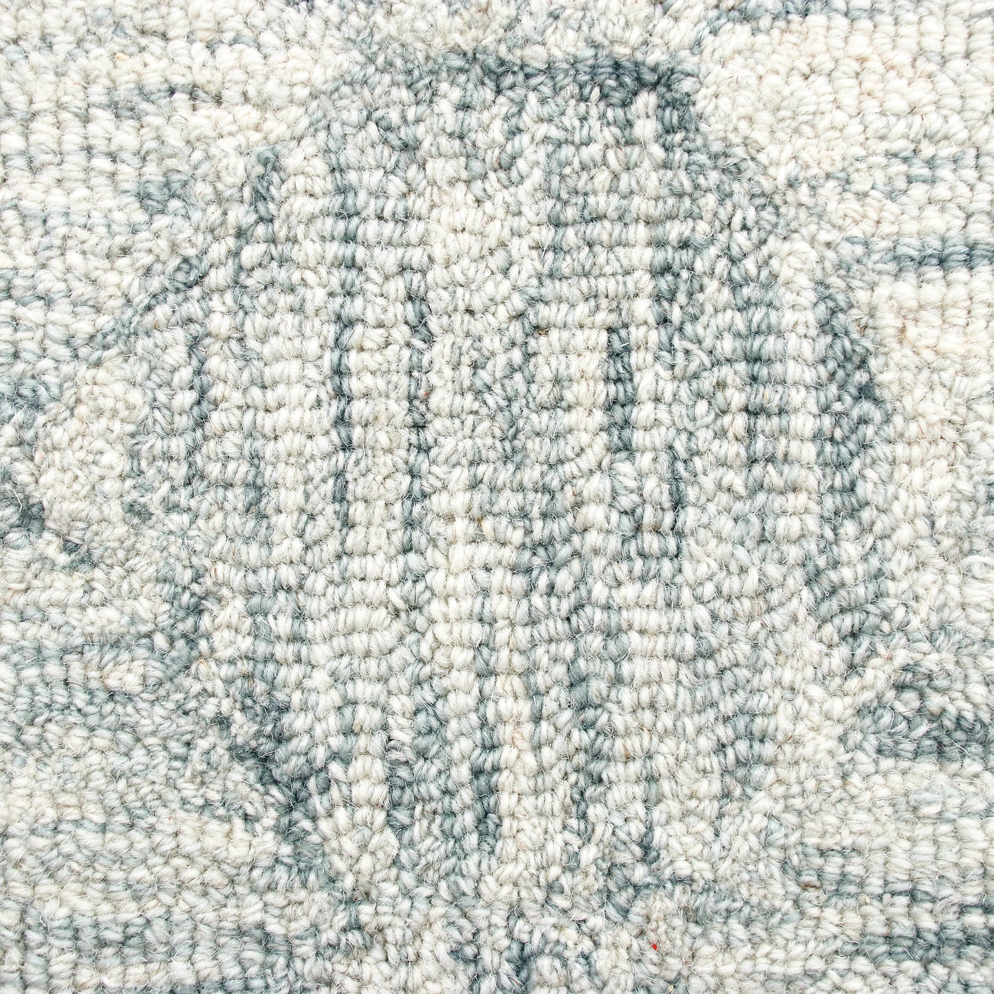 Aurora-82385 Modern Hand-Tufted Silver Cotton Indoor Area Rug - LR Home